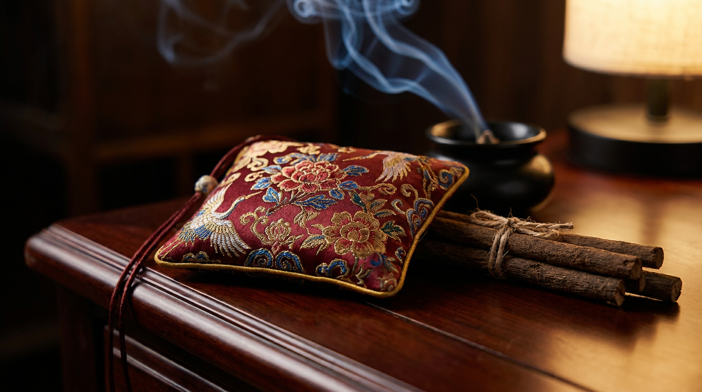 Chinese Amulets & Scented Shields: Ancient Botanical Energy Protection