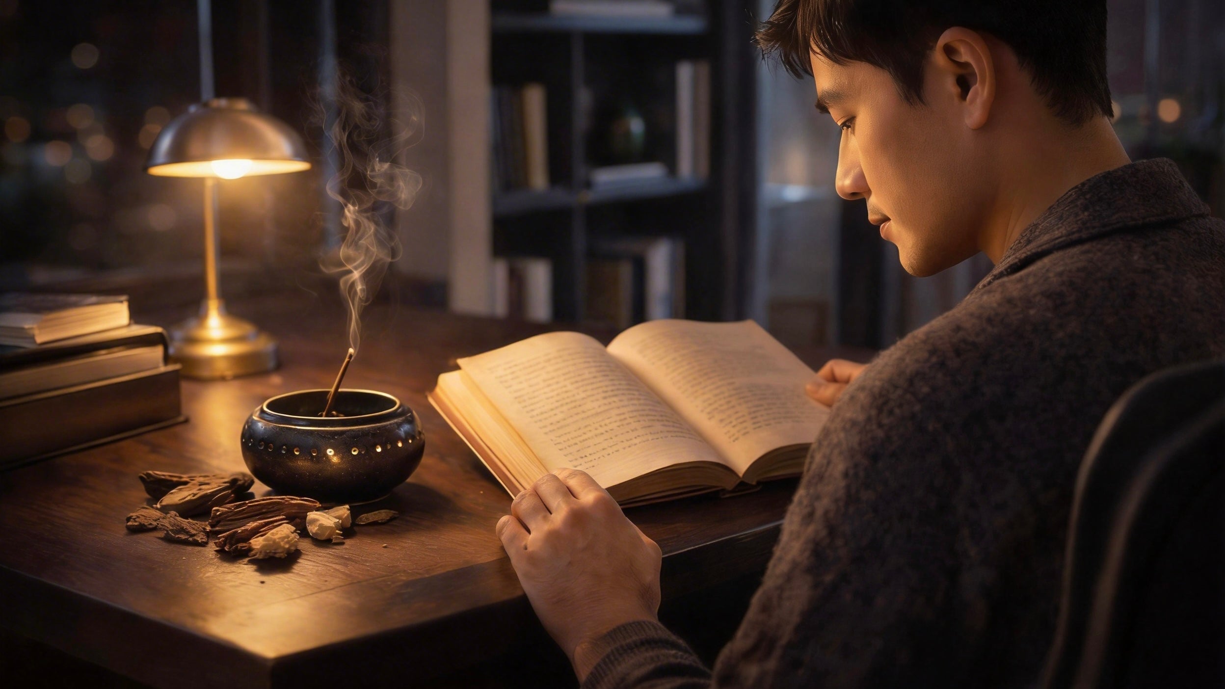 Self-Healing in the Study Late at Night