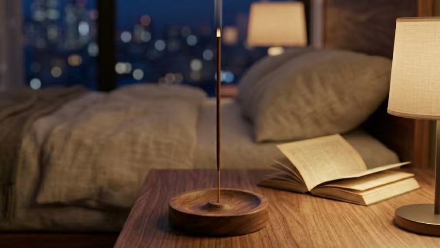 Self-healing in bed late at night